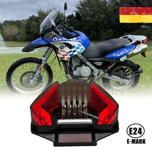 Fanale posteriore led nero - posteriore, a