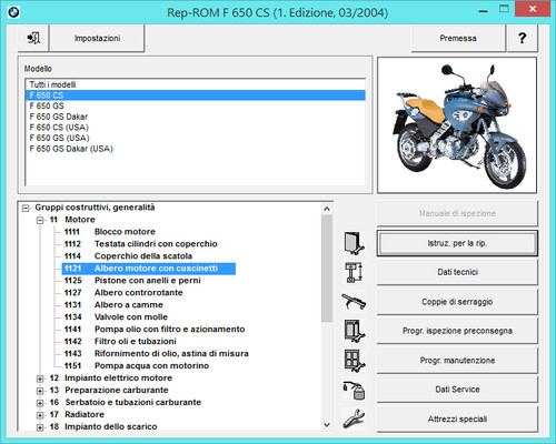 Manuale officina bmw - f, 650