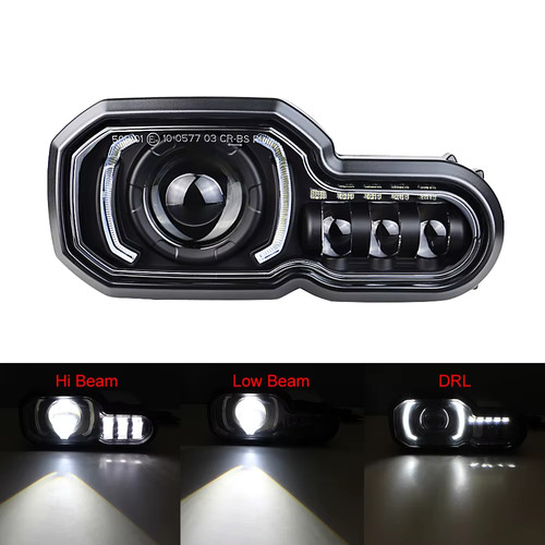 Faro led anteriore moto low - moto,